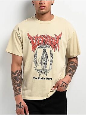 Vitriol Knights Castle ‘The End Is Here' Tee Mens size 2X